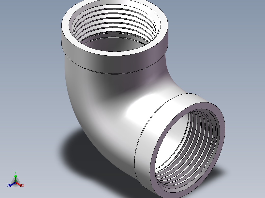 弯头-90°等径 DN25