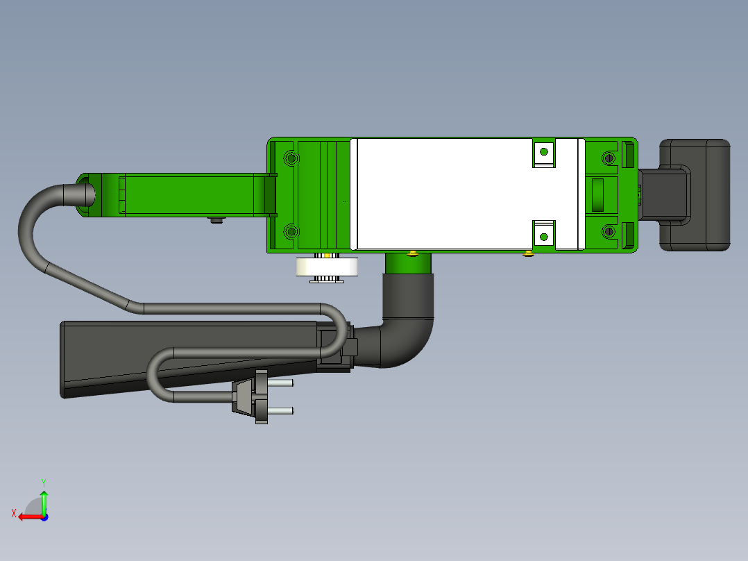 BOSCH PBS 75 AE（带式砂光机，带式砂光机）后视图