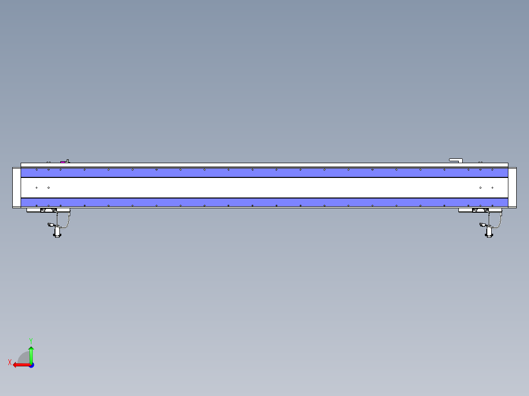 威洛博VL系列3d模型模组2VL17E2Y-S1600后视图