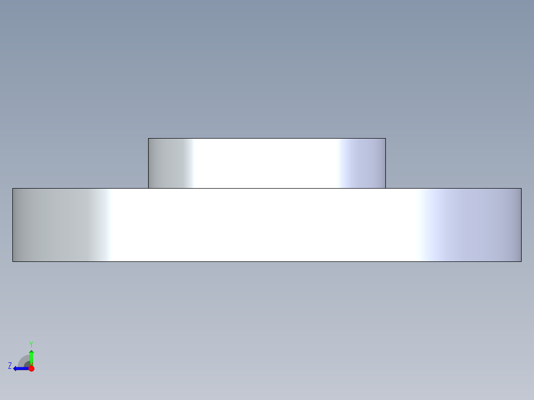 聚氯乙烯配件24-Sch80_Flange One-Piece_FPT_852-015_1.5in右视图