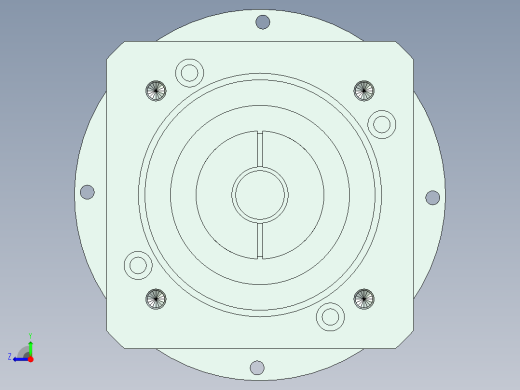 直齿PLH120-L1 19-95-115-M8.stp右视缩略图