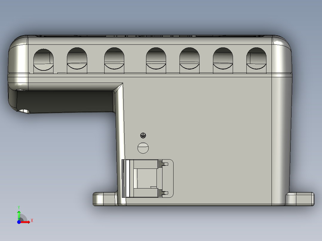上银线性制动器STEP_LAK4N前视图