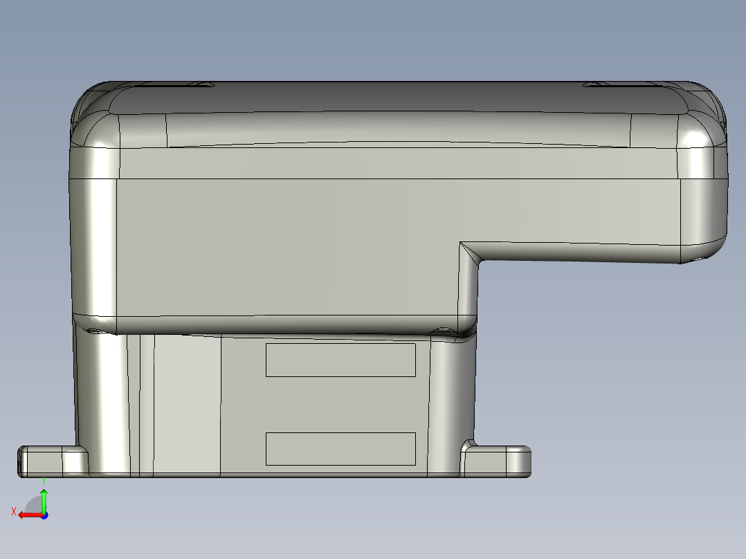 上银线性制动器STEP_LAK4N后视图