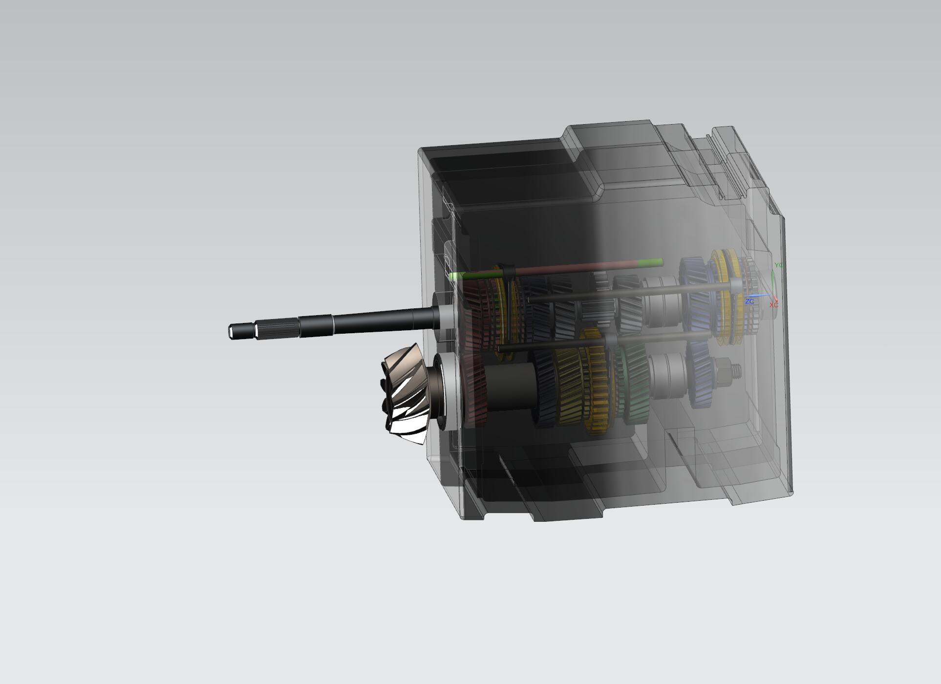 CV76微型汽车变速器设计【二轴五档】【含三维UG+全套CAD和文档】