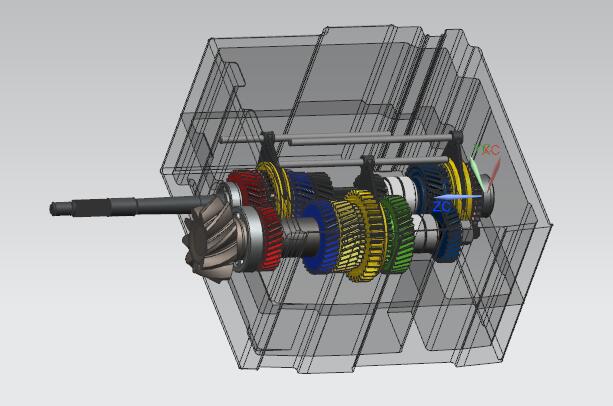 CV76微型汽车变速器设计【二轴五档】【含三维UG+全套CAD和文档】