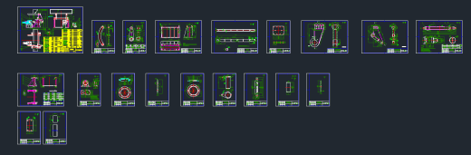 一种倾翻装置的CAD图纸缩略图