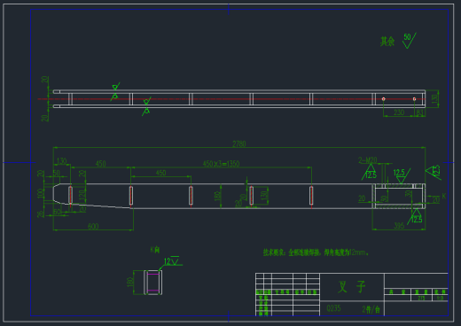一种倾翻装置的CAD图纸缩略图