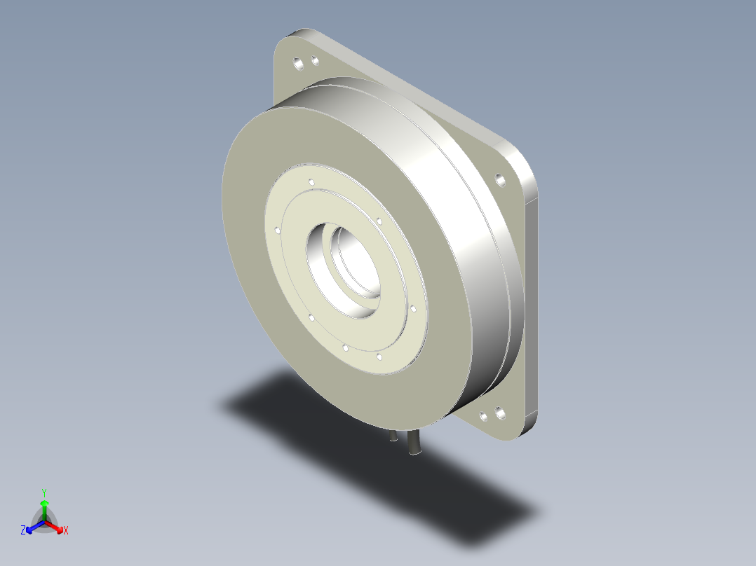 224-040直驱电机主视图