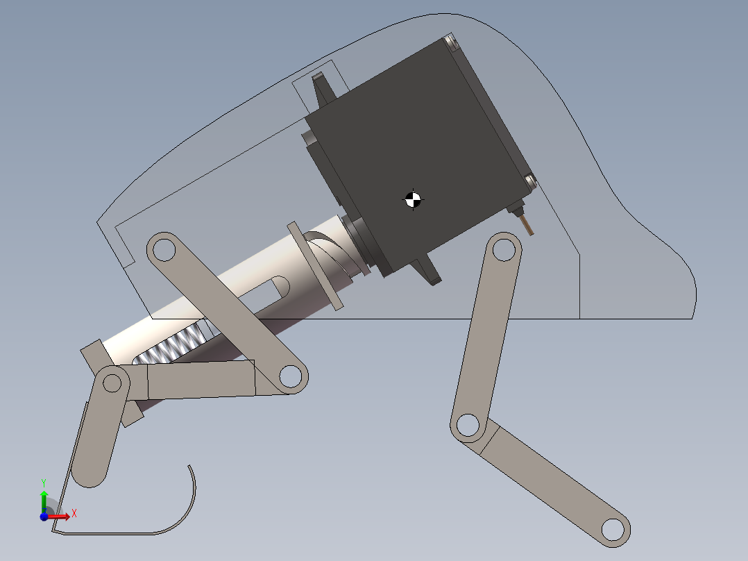 仿生青蛙sw21可编辑前视图