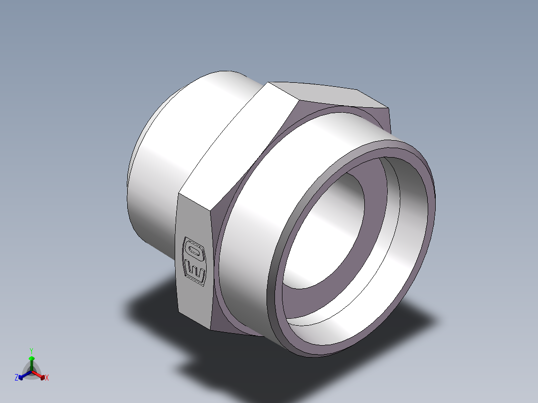 美制锥螺纹、1CN-52-20主视图