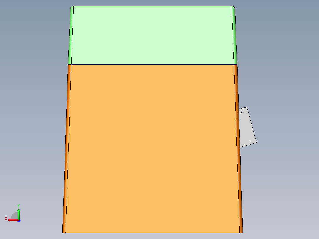 6轴自动车床3D模型 Solidworks设计左视图