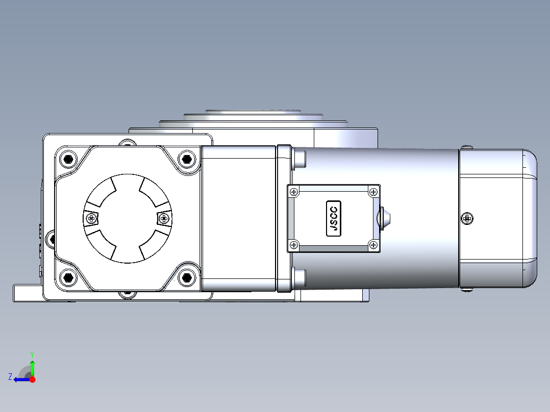 RU90DA意米精密分割器右视图