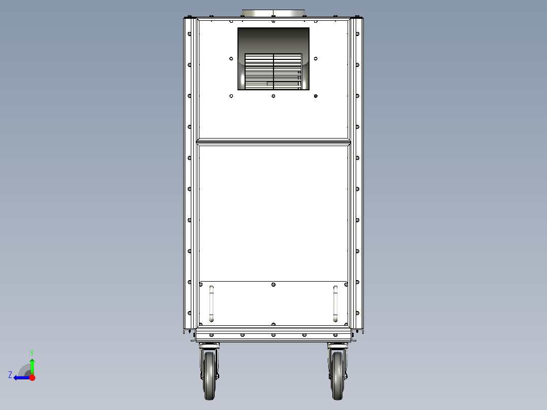 A3004155-便携式粉尘烟雾过滤装置右视图