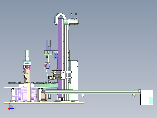 TWS 耳机充电仓转轴自动组装机左视缩略图