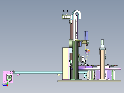 TWS 耳机充电仓转轴自动组装机右视缩略图