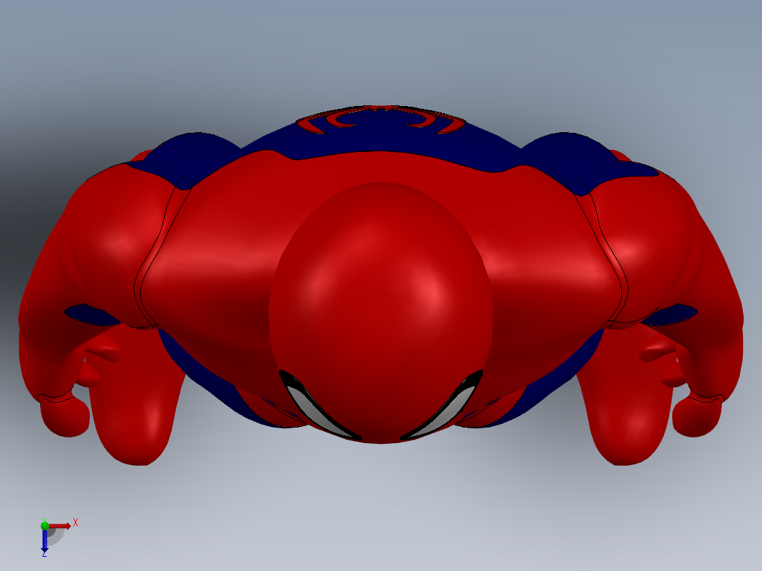 人体模型(66)俯视图