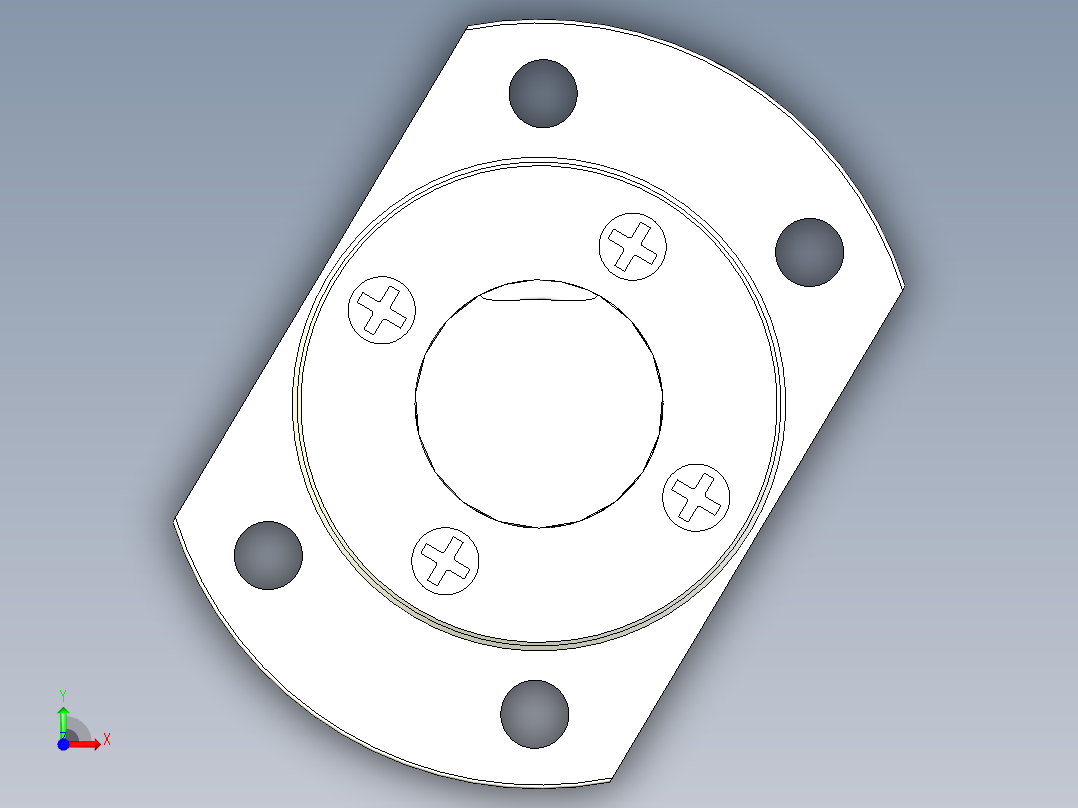 SFE滚珠丝杆前视图