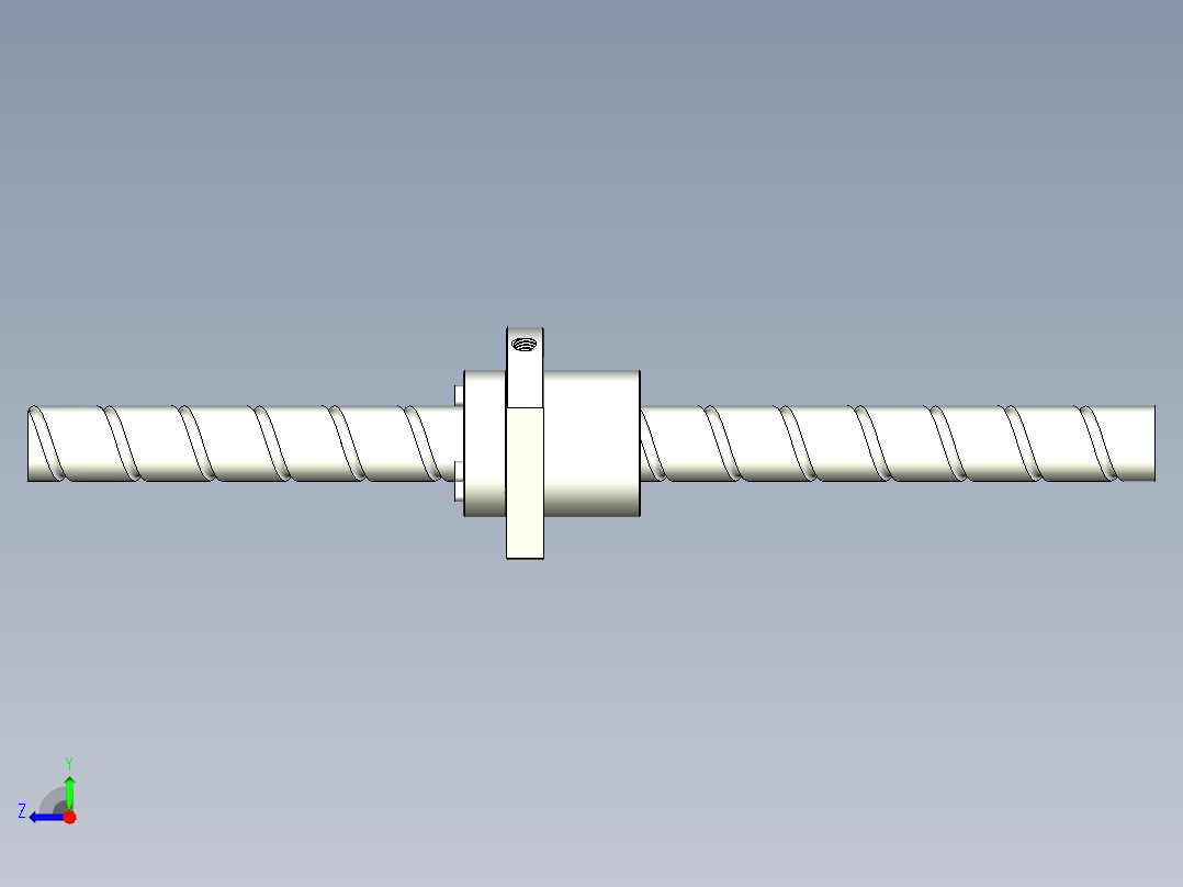 SFE滚珠丝杆右视图
