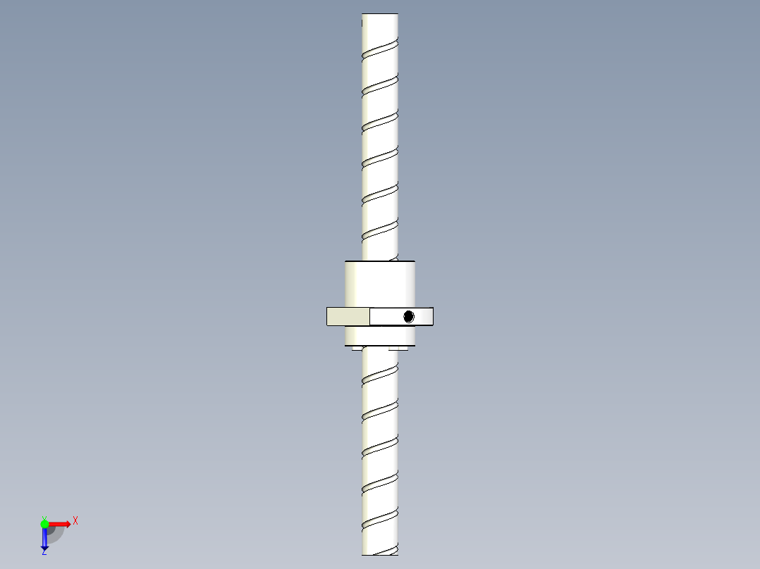 SFE滚珠丝杆俯视图