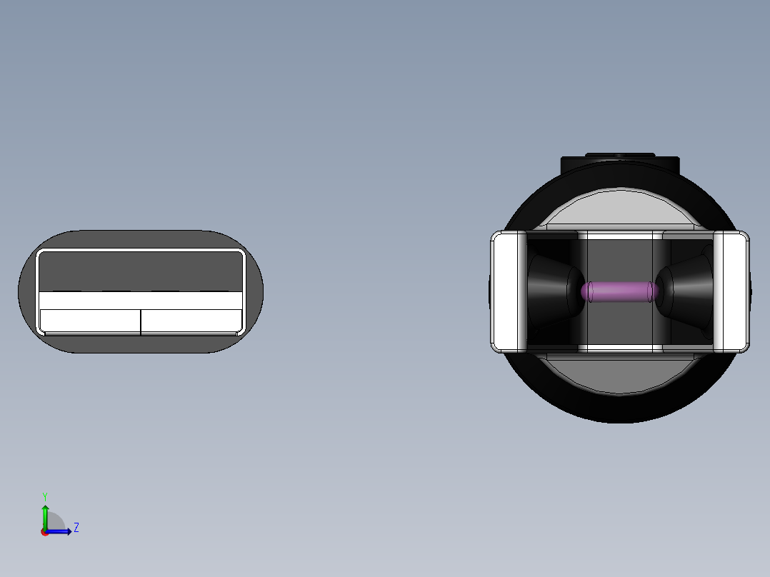 A0003387-电子USB打火机左视图