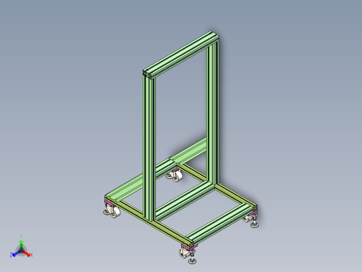 移动式龙门框架