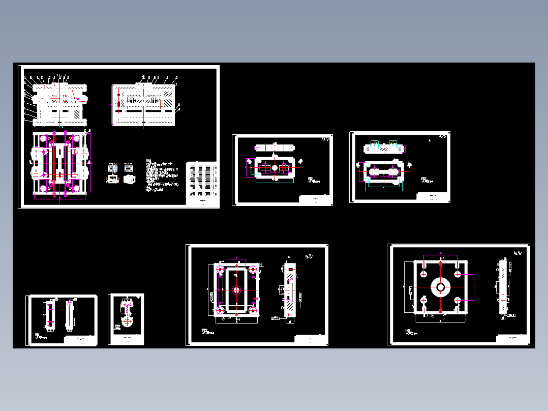 灯盒的塑料注塑模具设计与成型工艺-注塑模含7张CAD图