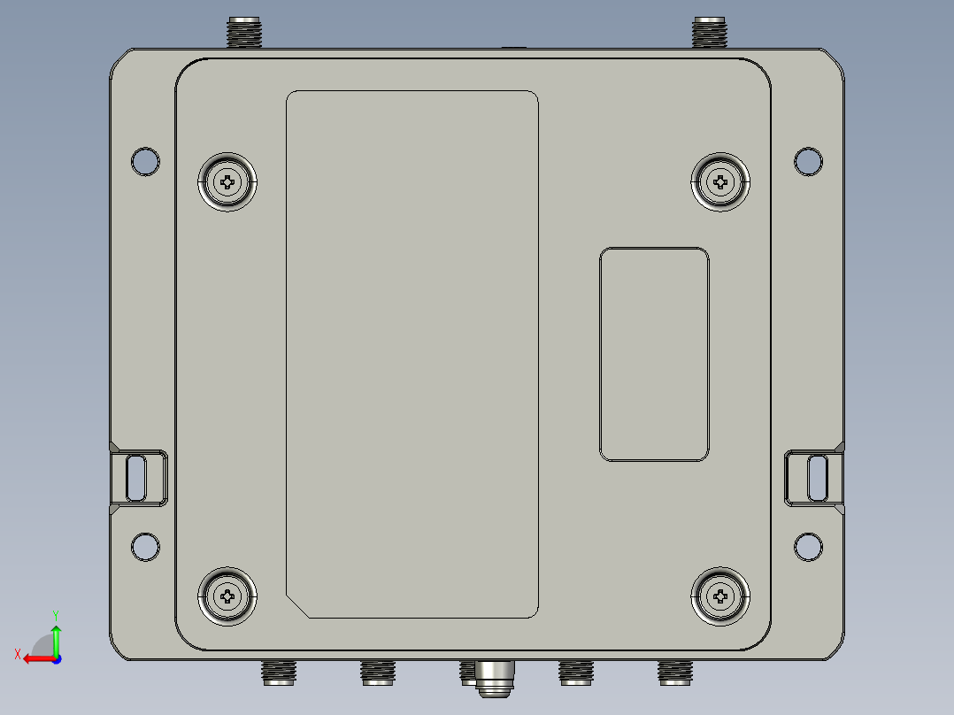 cradlepoint r980 5g路由器11后视图