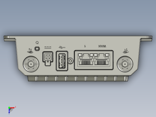 cradlepoint r980 5g路由器11俯视缩略图