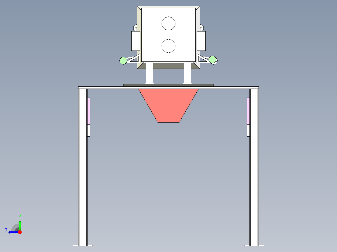1250型程控聚丙烯隔膜压滤机右视图