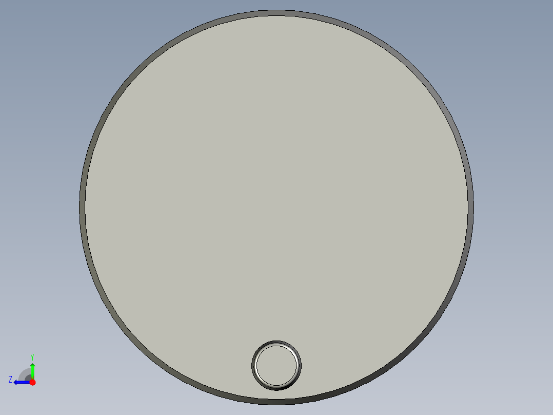 压力表62160MU右视图
