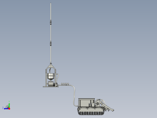 水下吸滤采矿车右视缩略图
