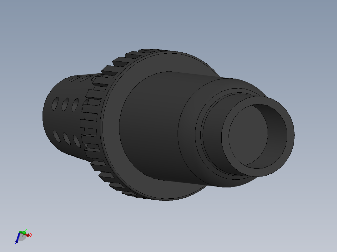 VALVE_DN25_PN10_U-PVC主视图