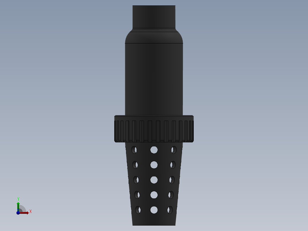 VALVE_DN25_PN10_U-PVC前视图