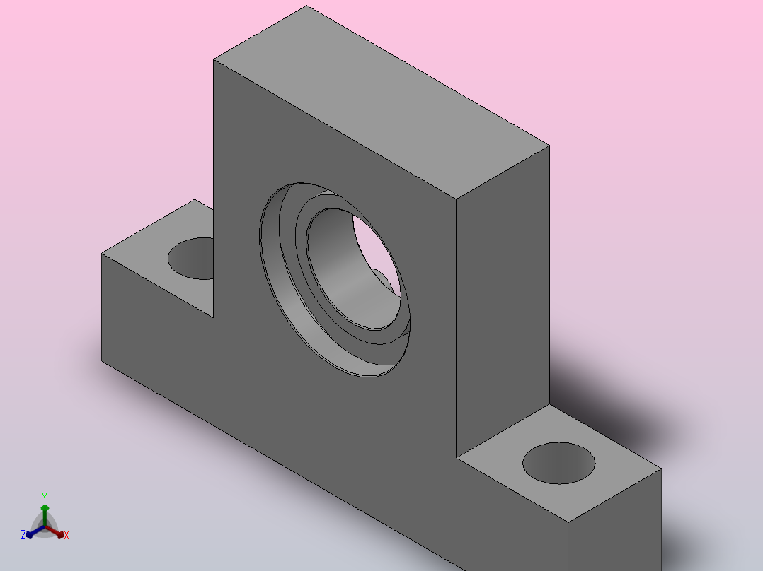 T型高度指定型轴承座组件_BTD-6800-2Z-20-A主视图
