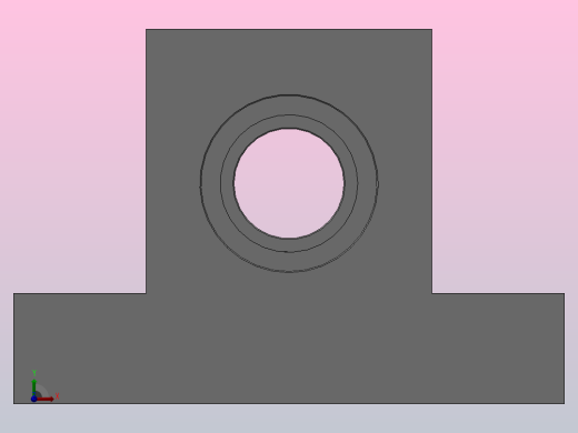 T型高度指定型轴承座组件_BTD-6800-2Z-20-A前视缩略图