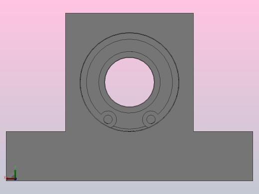 T型高度指定型轴承座组件_BTD-6800-2Z-20-A后视缩略图