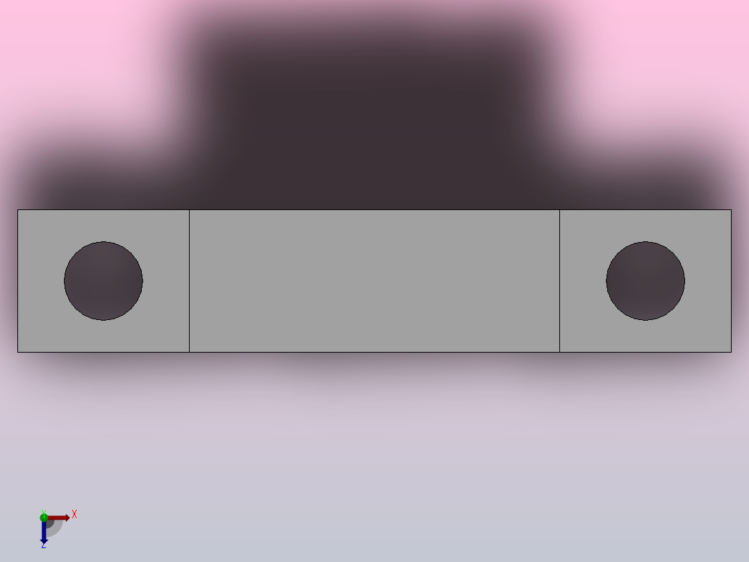 T型高度指定型轴承座组件_BTD-6800-2Z-20-A俯视图