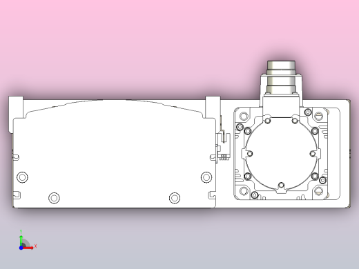日规模组半封闭丝杆TPA-HNR-220D-3210C-L500-ML-C-P1K-N3前视缩略图