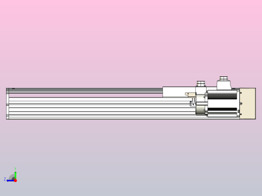 日规模组半封闭丝杆TPA-HNR-220D-3210C-L500-ML-C-P1K-N3右视缩略图