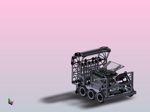 2024 FRC 3255比赛小车3D数模图纸 Solidworks设计