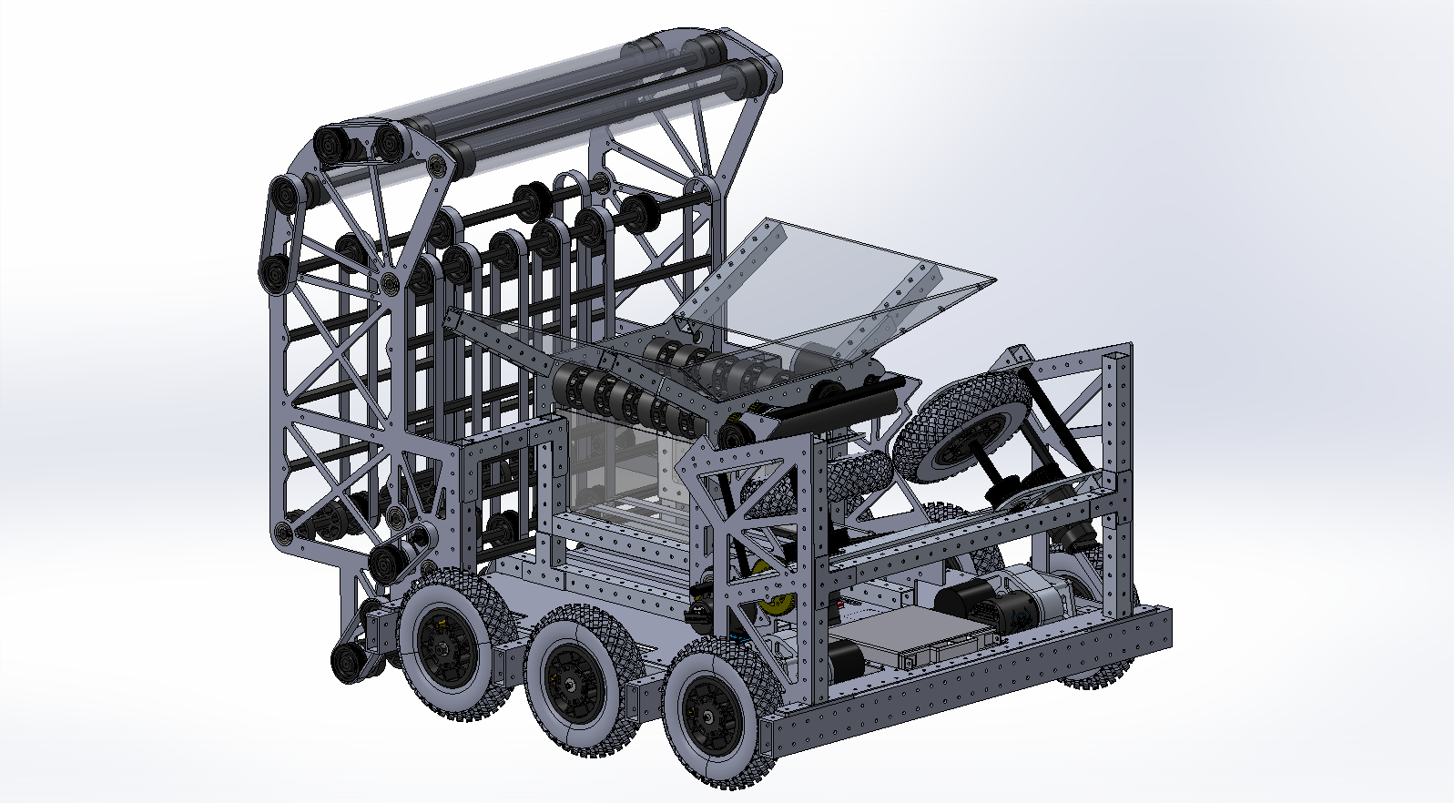 2024 FRC 3255比赛小车3D数模图纸 Solidworks设计