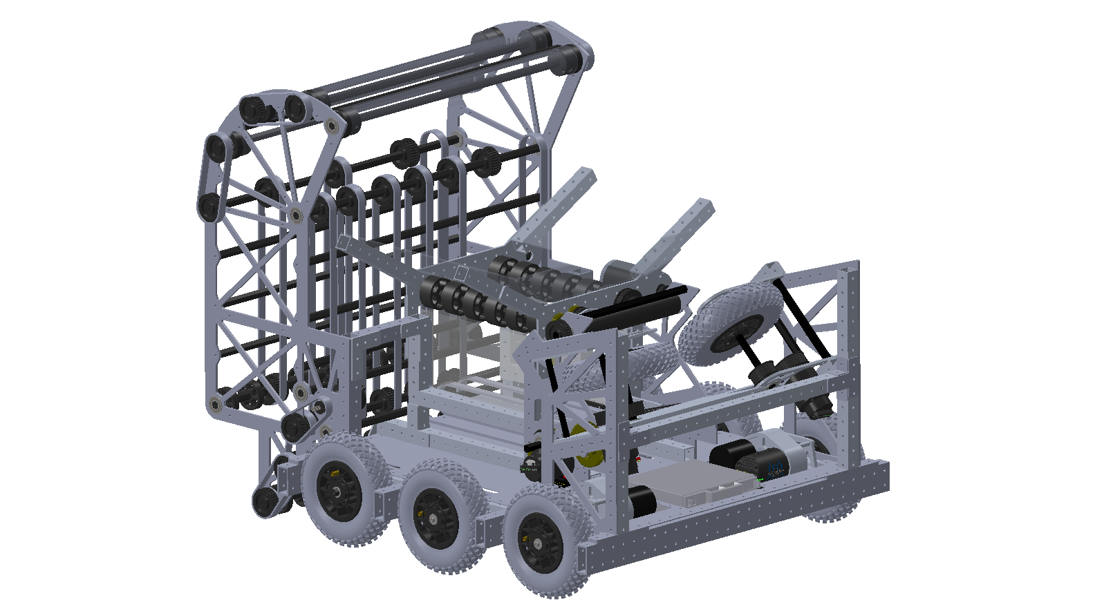 2024 FRC 3255比赛小车3D数模图纸 Solidworks设计