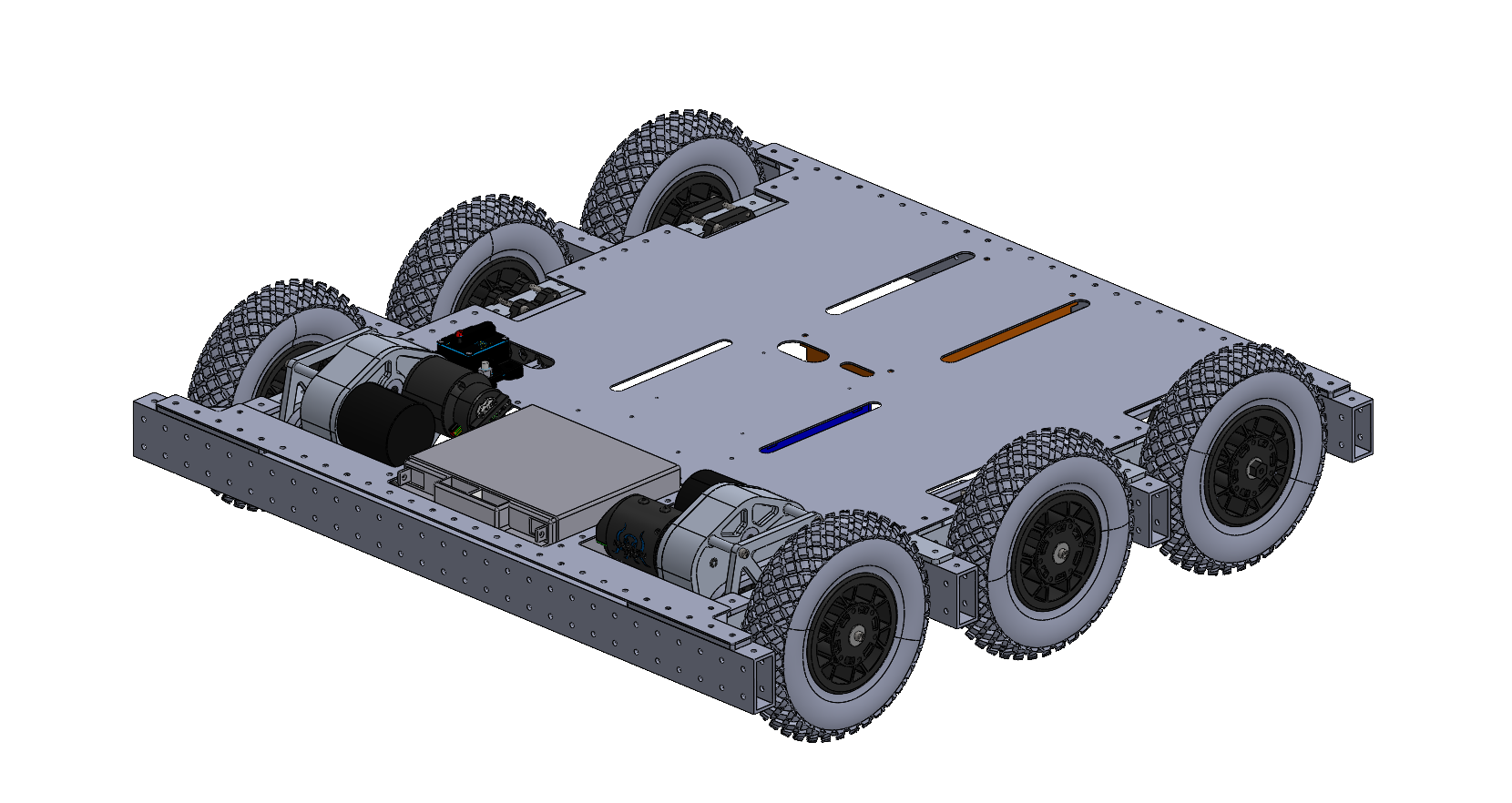 2024 FRC 3255比赛小车3D数模图纸 Solidworks设计