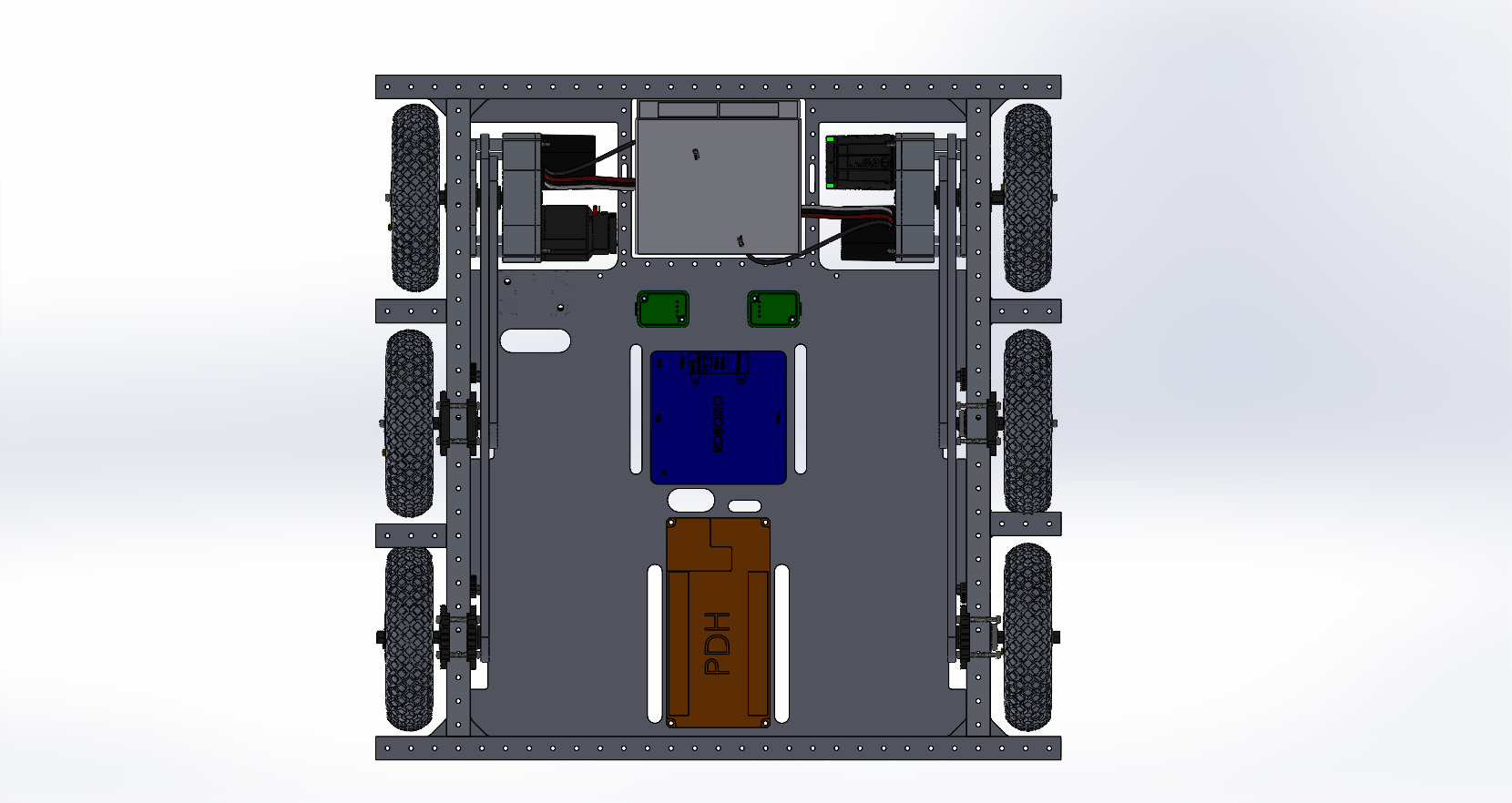 2024 FRC 3255比赛小车3D数模图纸 Solidworks设计
