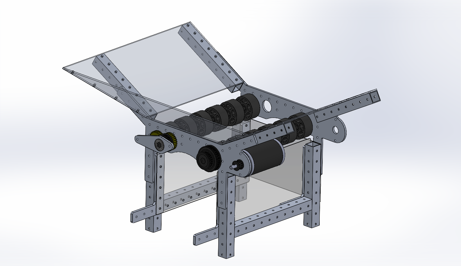 2024 FRC 3255比赛小车3D数模图纸 Solidworks设计