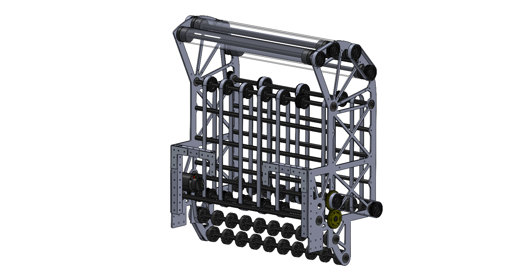 2024 FRC 3255比赛小车3D数模图纸 Solidworks设计