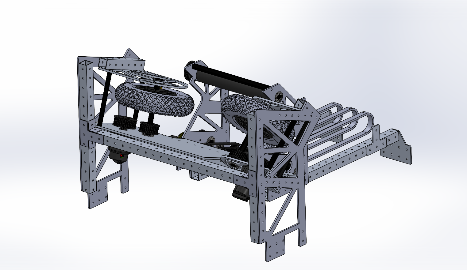 2024 FRC 3255比赛小车3D数模图纸 Solidworks设计