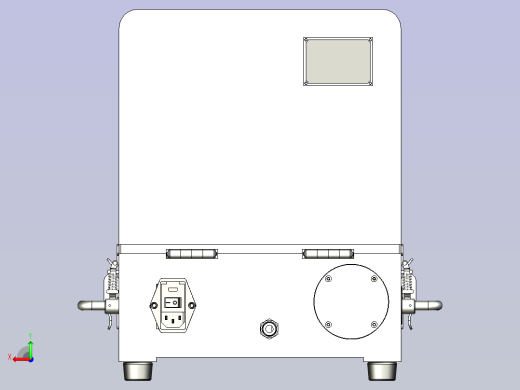 一款FPC软板折弯治具3D数模后视缩略图