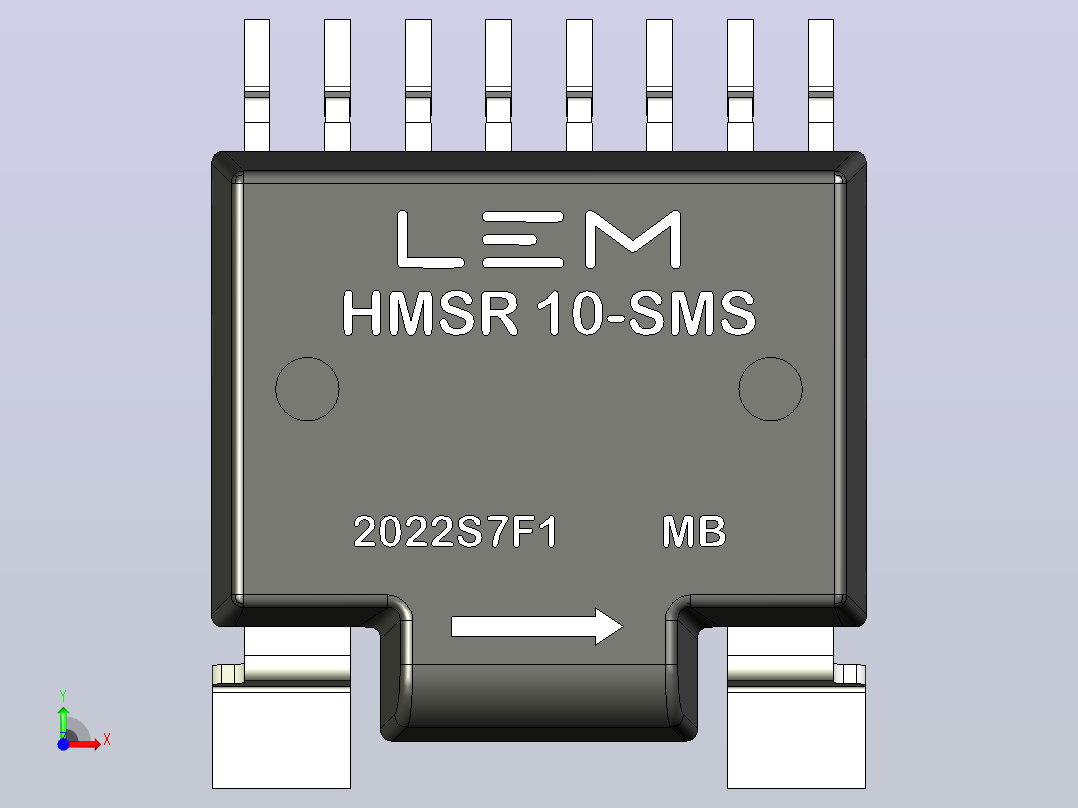 LEM -电流传感器前视图