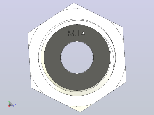 d6mm。M14.L32气管快插接头左视缩略图